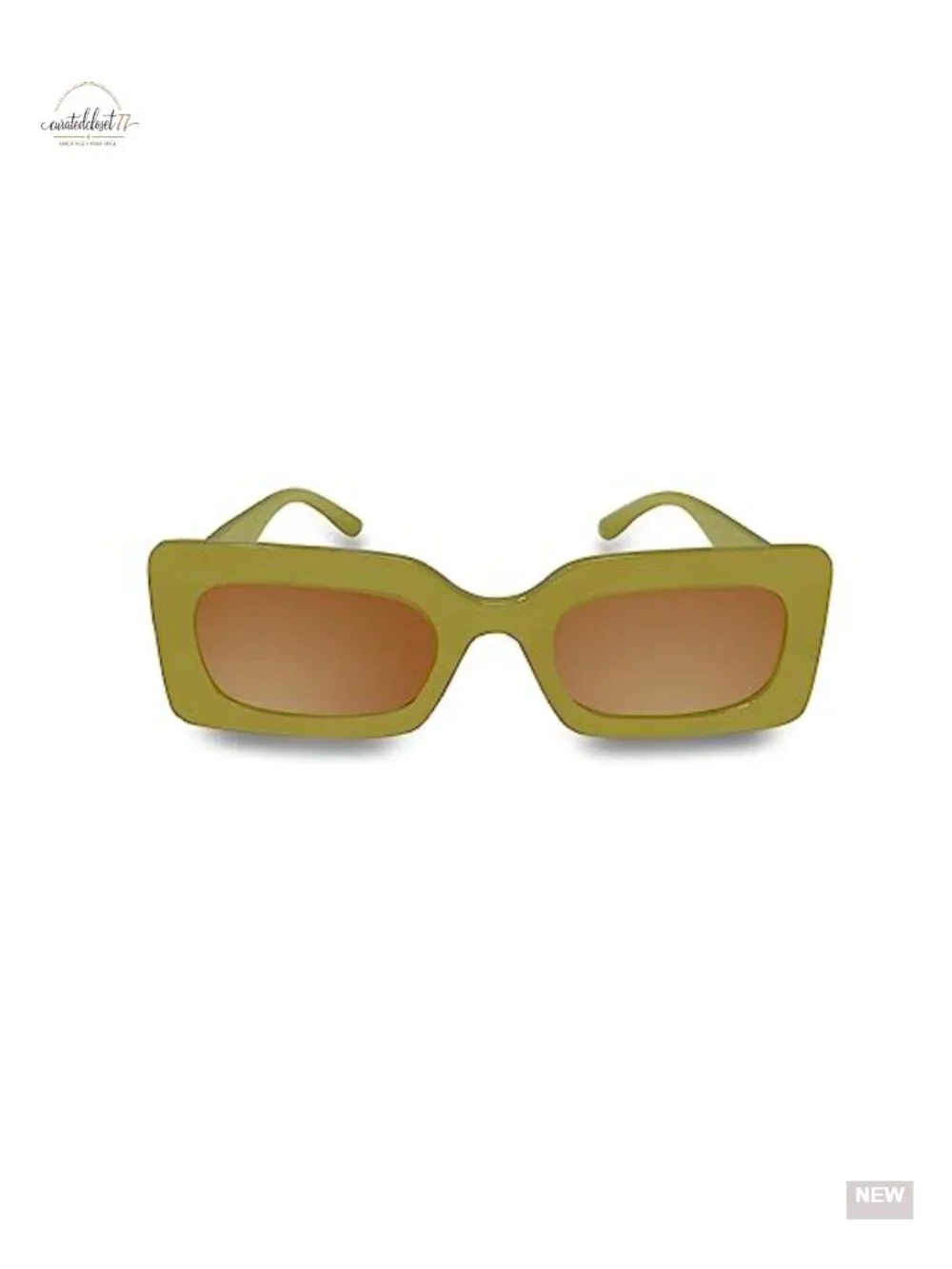 Oversized Square Frame Sunglasses for Women UV Protection